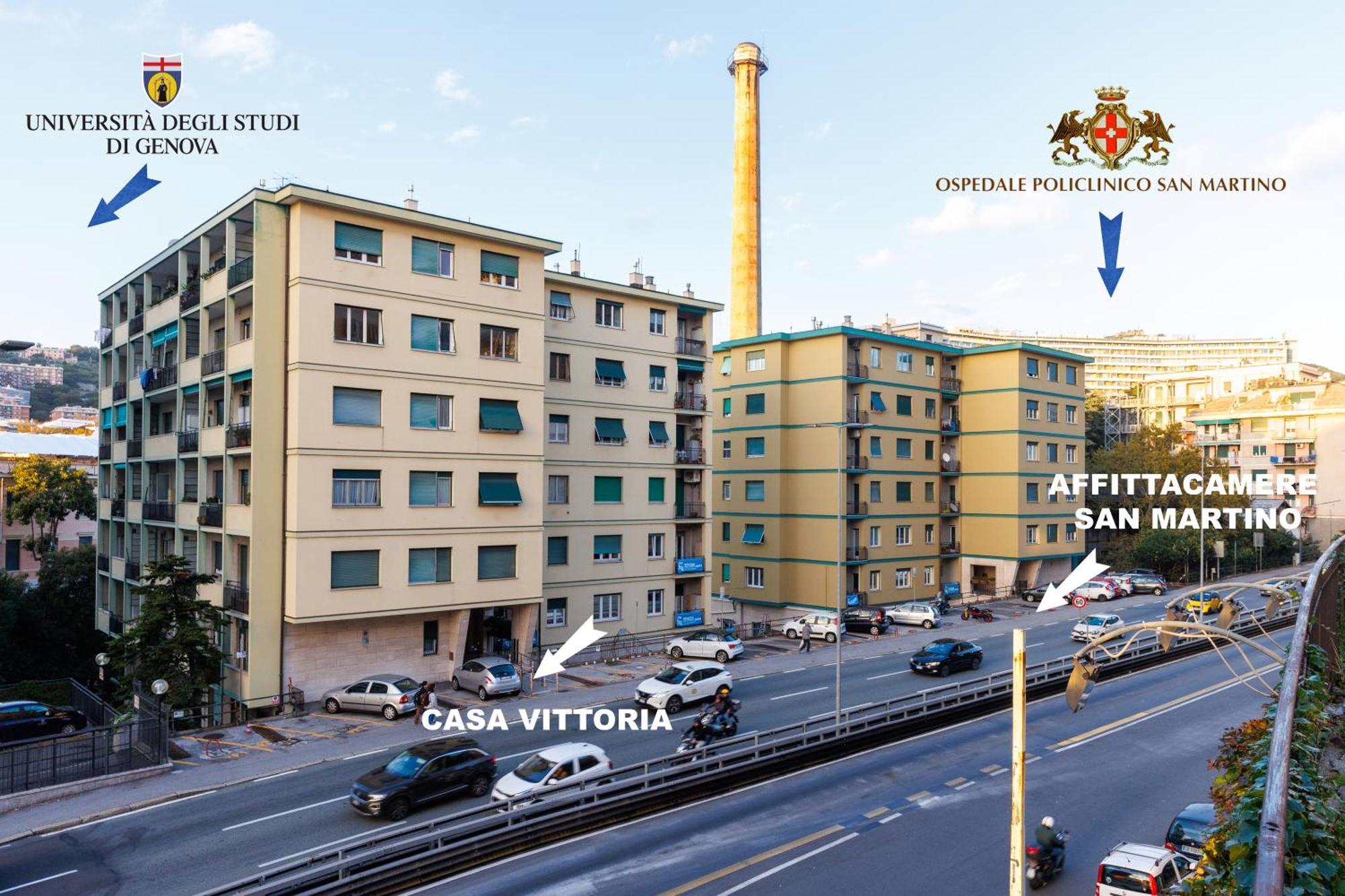 Casa Vittoria Di San Martino Affittacamere Genova Kültér fotó